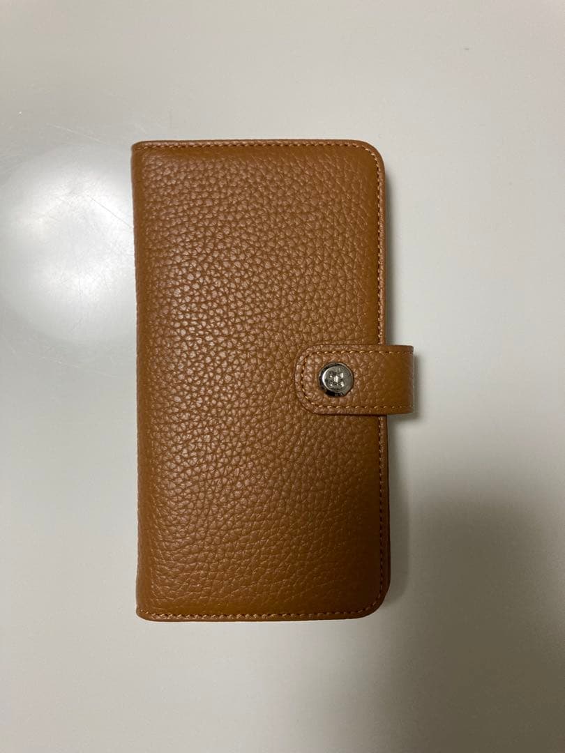 HERMÈS 手帳型ケース ブラウン