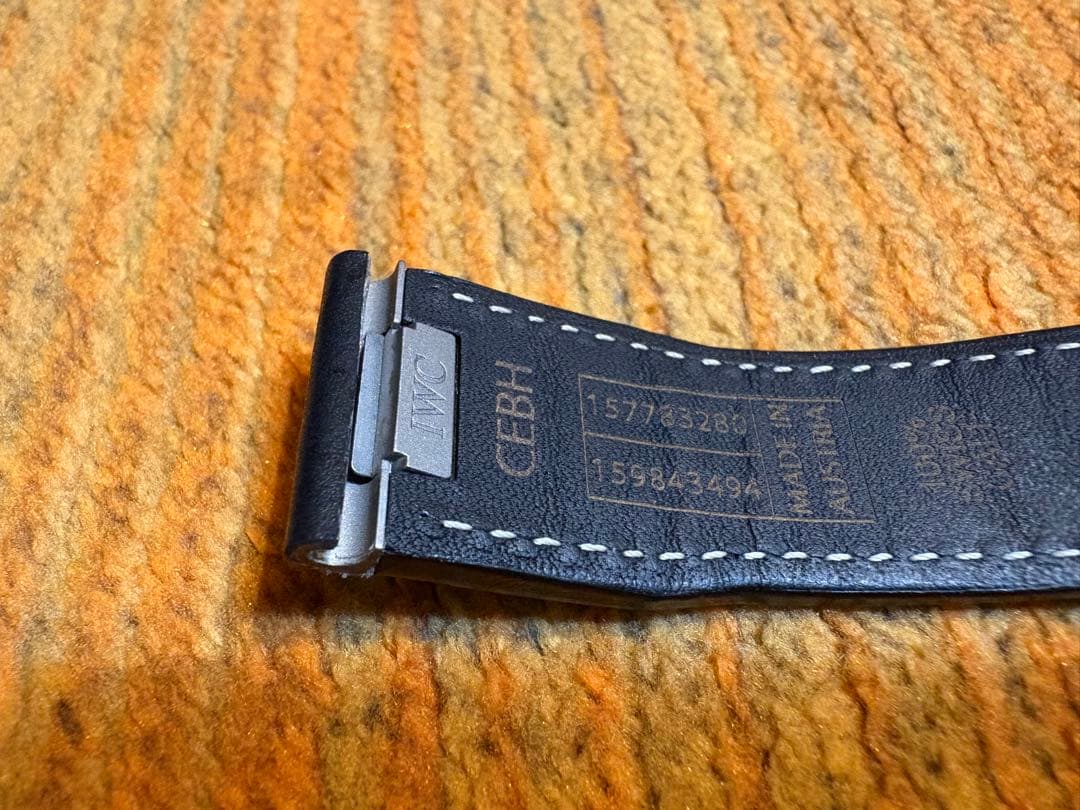 IWC 純正レザーベルト 20mm