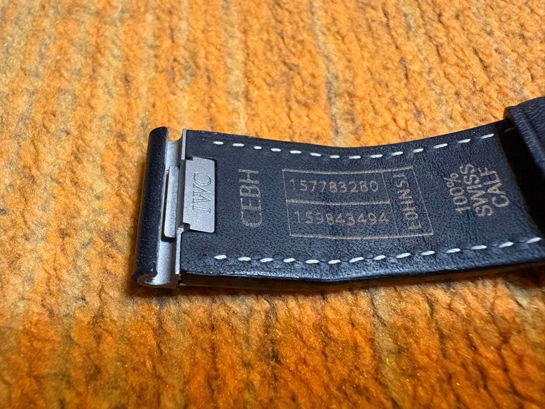 IWC 純正レザーベルト 20mm