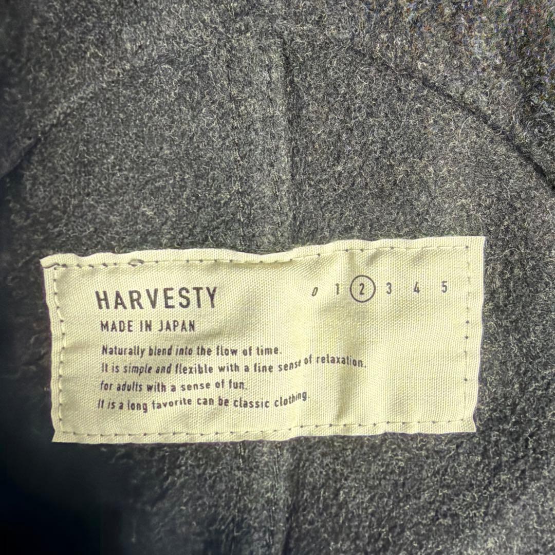 HARVESTY ハーベスティ コットンメルトン オーバーオール　2