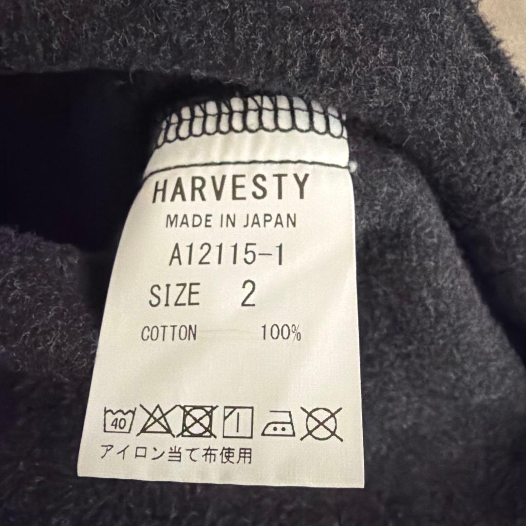 HARVESTY ハーベスティ コットンメルトン オーバーオール　2