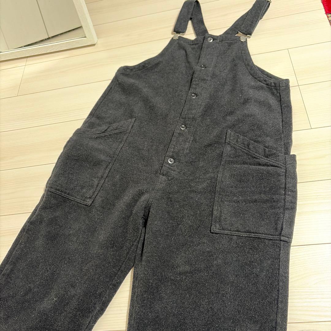HARVESTY ハーベスティ コットンメルトン オーバーオール　2