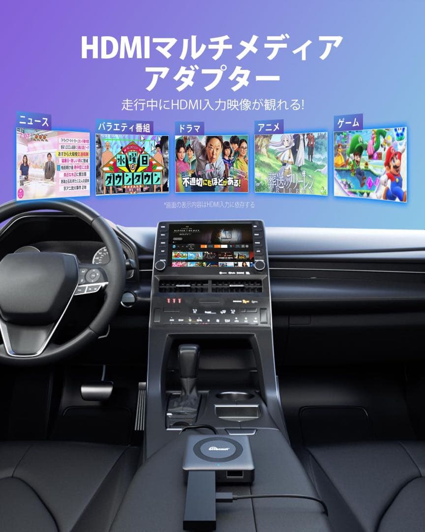 新品未使用・正規品Ottocast Car TV Mate PRO 車載HDMI