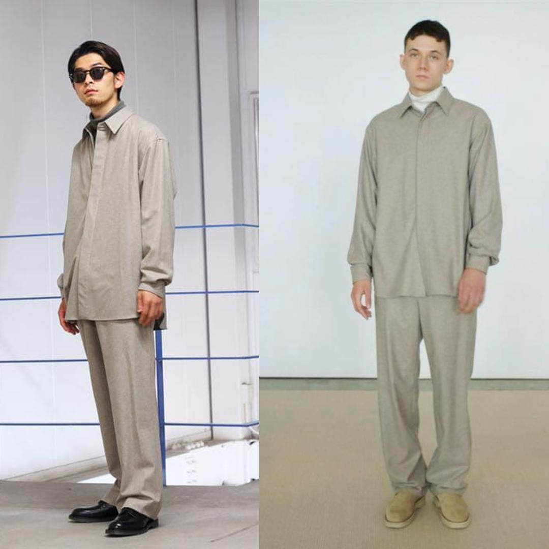 AURALEE wool fulling flannel 定価41800円