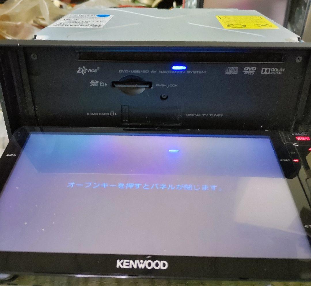 KENWOOD 彩速ナビ MDV-X702W Bluetooth機能、フルセグ