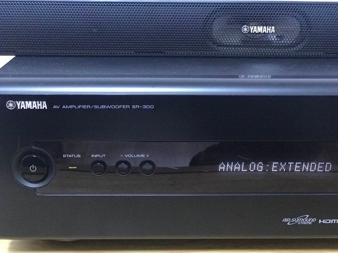 YAMAHA ホームシアターSR-300センタースピーカ- 送料4千円込み