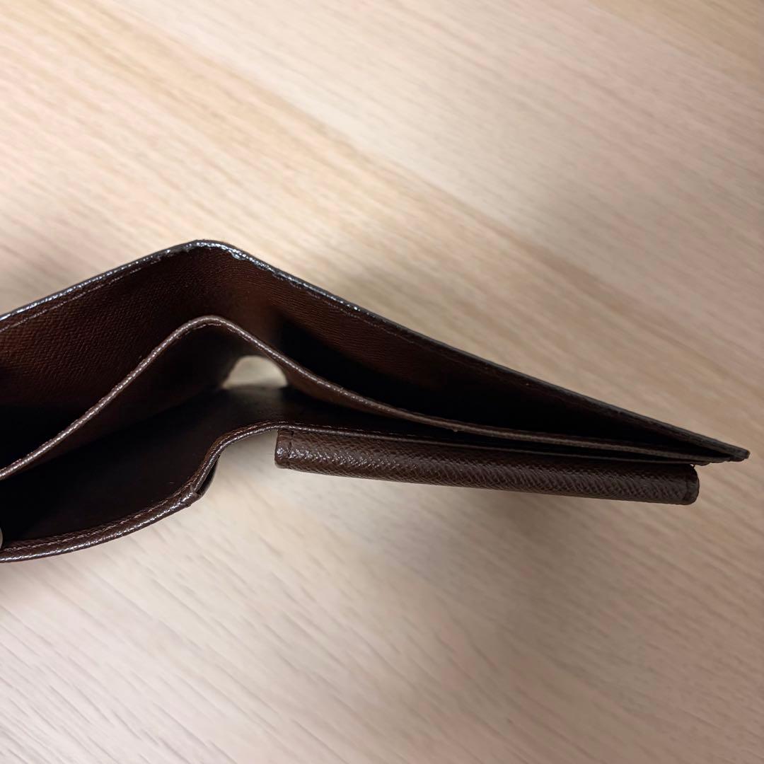 値下不可【極美品】ルイ・ヴィトン ダミエ 二つ折り財布