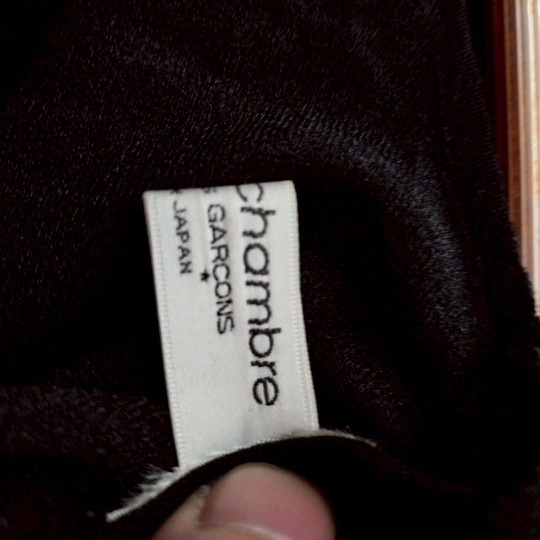 コムデギャルソン 天竺 カットソー レイヤード ジョーゼット シースルー