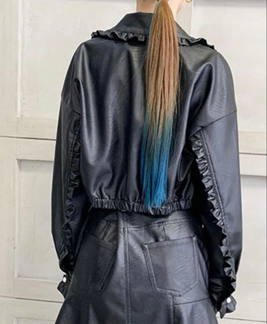 新品　アドニシス　定価¥5万8300円　ジャケット　ファー付き　スコットクラブ