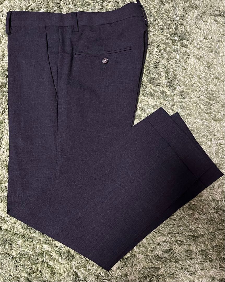 ディースクエアード チャコールグレーダブルブレスト スーツ