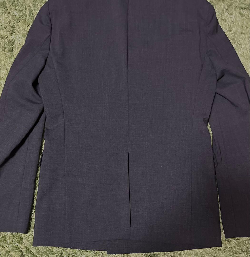 ディースクエアード チャコールグレーダブルブレスト スーツ