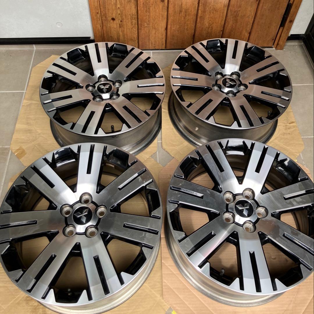 引取限定　デリカD5 純正ホイール　18インチ　ENKEI製　2本分　①