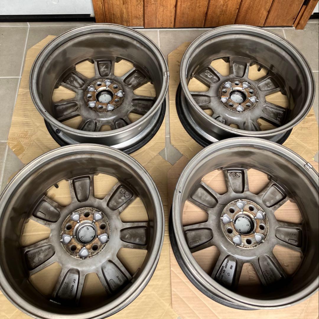 引取限定　デリカD5 純正ホイール　18インチ　ENKEI製　2本分　①