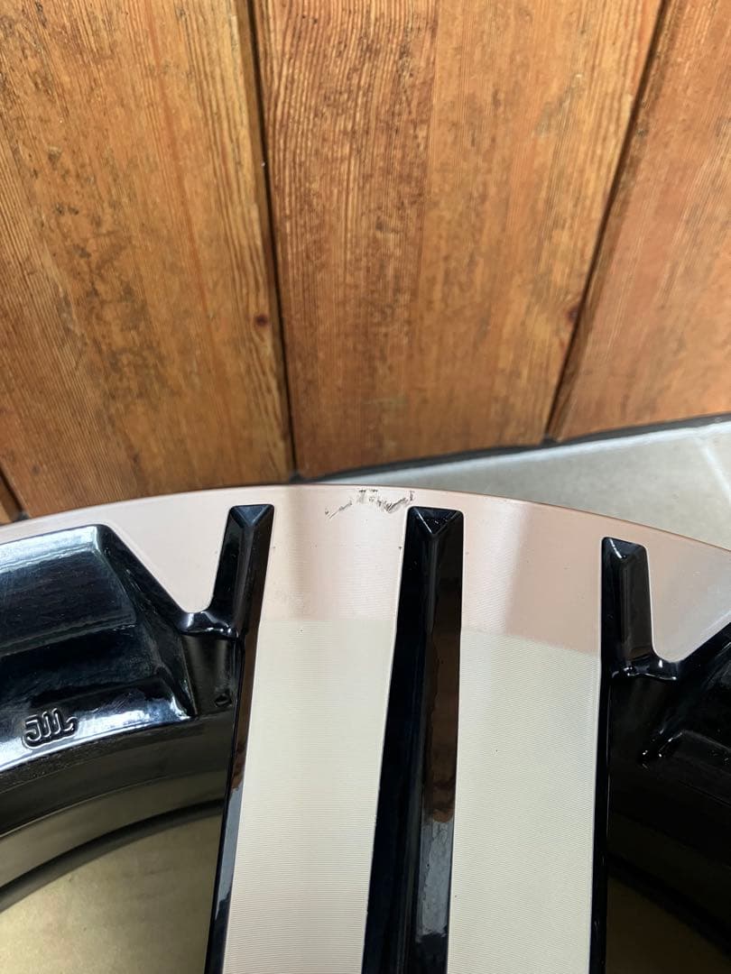 引取限定　デリカD5 純正ホイール　18インチ　ENKEI製　2本分　①