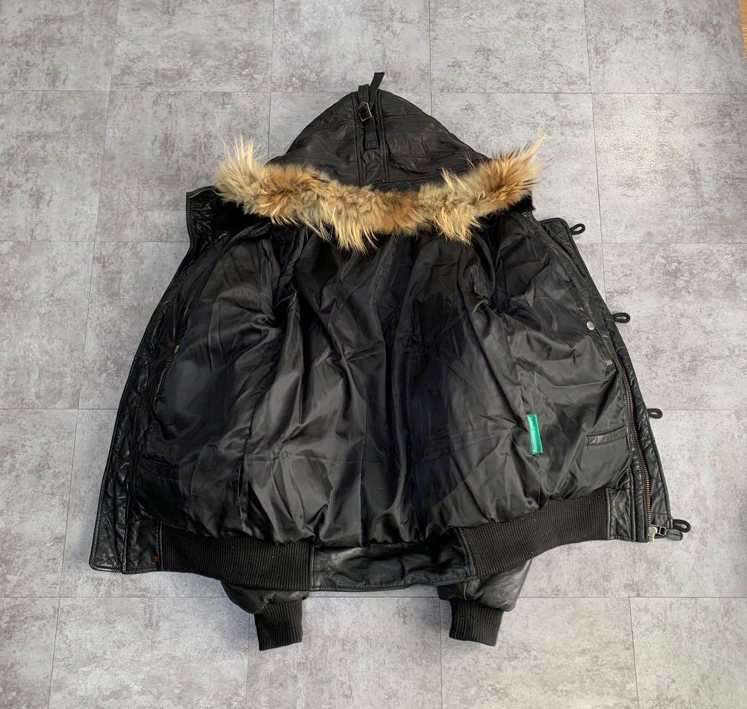 y*o様 AVIREXレザーN2-Bダウンジャケット