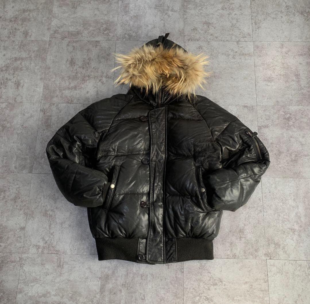 y*o様 AVIREXレザーN2-Bダウンジャケット