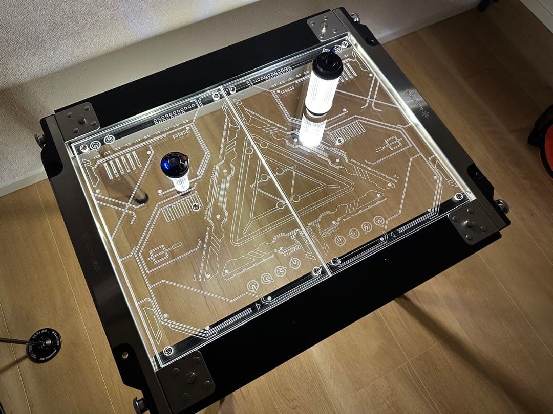 スノーピーク IGT企画 対応 アクリル天板 1ユニット 2枚セット ケース付2