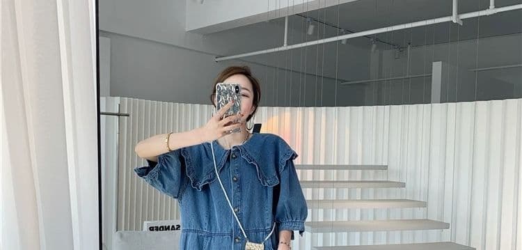 即完売必至✭ゆったりデニムジャンプスーツ★オールシーズン対応！