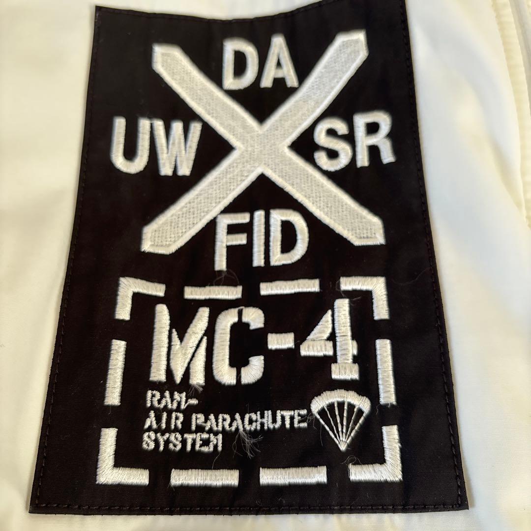 AVIREX HALOフライトジャケット ホワイト XL