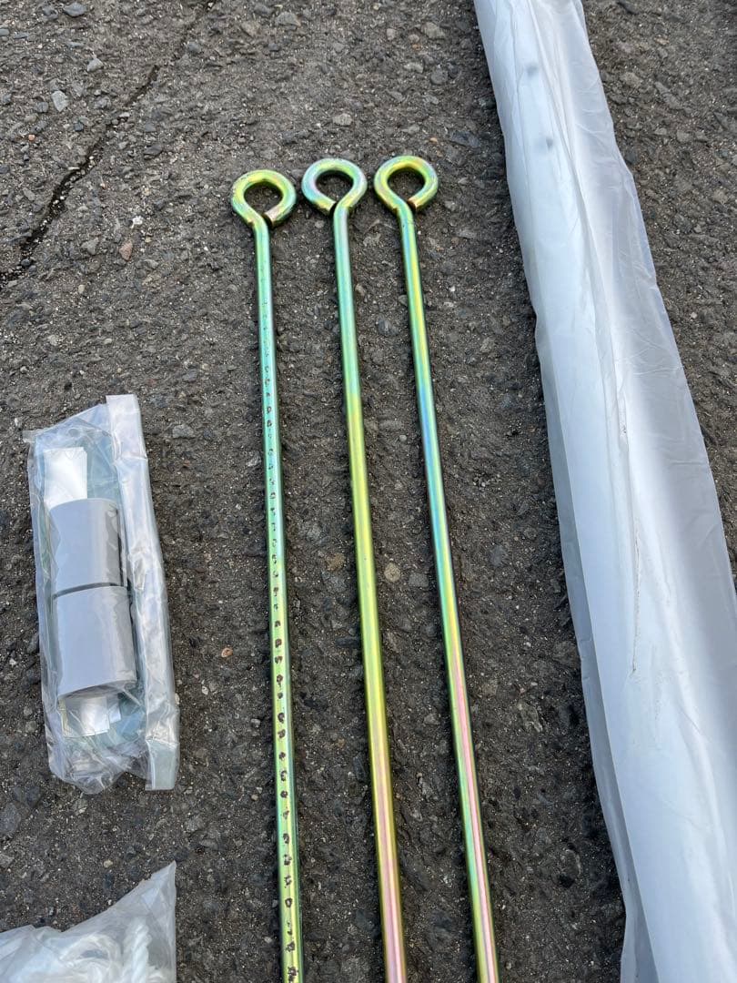 【訳あり未使用品】鯉のぼり用 ポール 8号 3~4m 子供の日 鯉のぼり