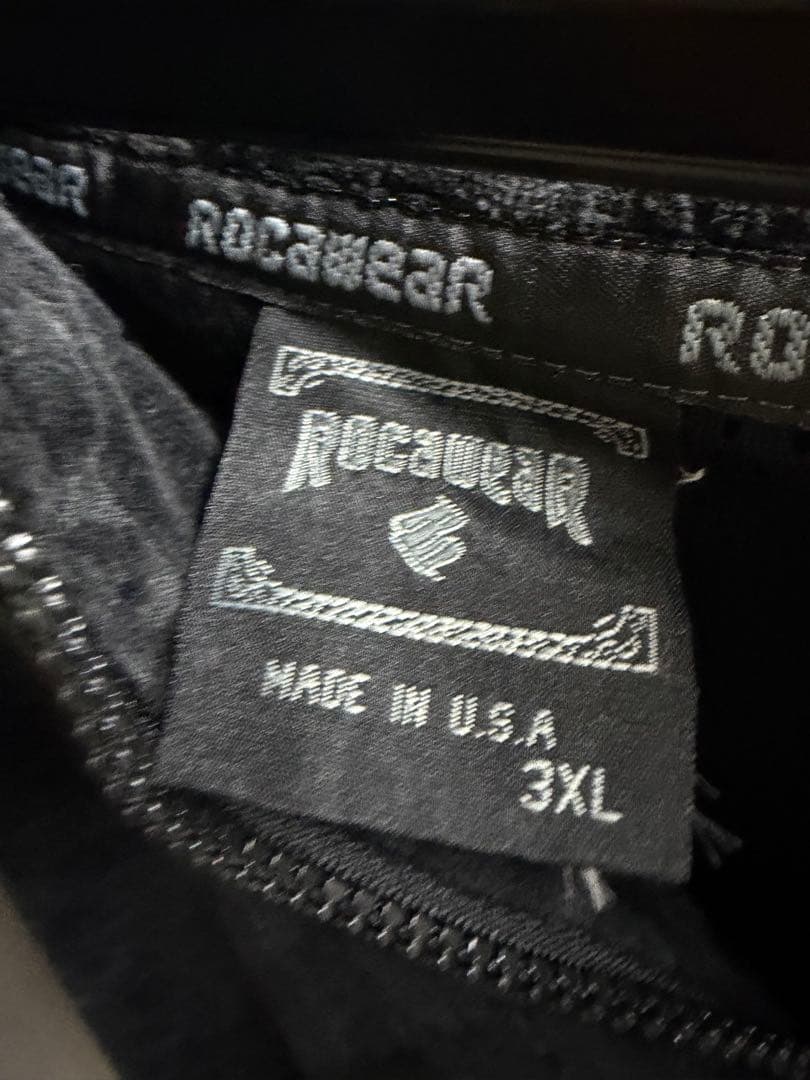 【rocawear】【ロカウェア】 ベロア セットアップ 3XL bboy b系