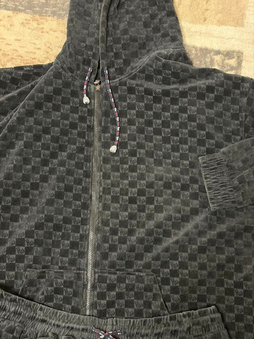 【rocawear】【ロカウェア】 ベロア セットアップ 3XL bboy b系