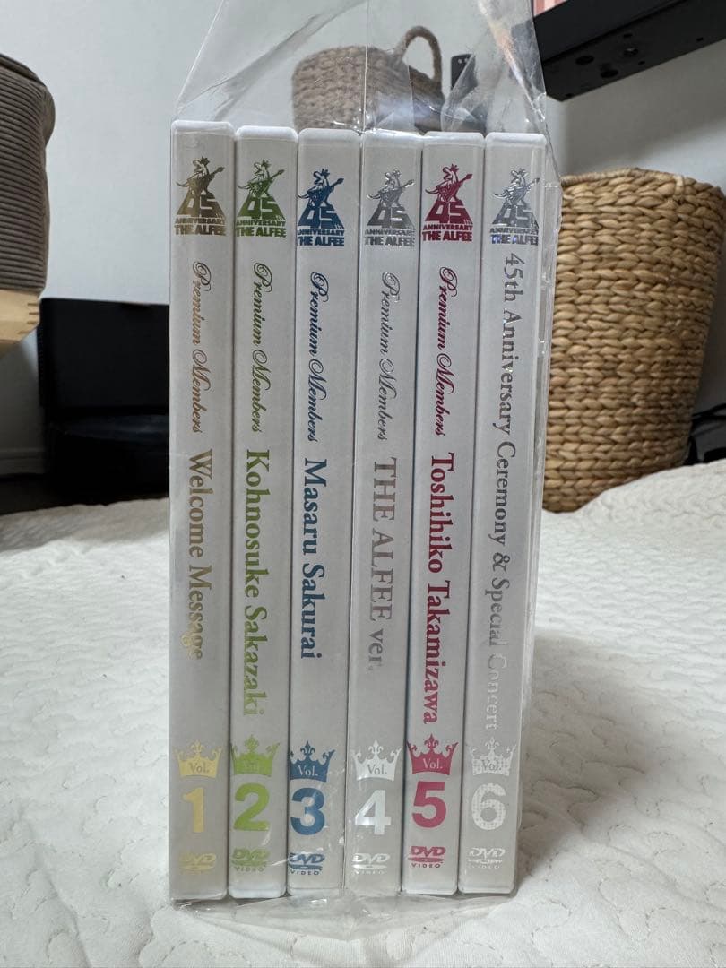 THE ALFEE 45th Premium Members 7枚セットDVD