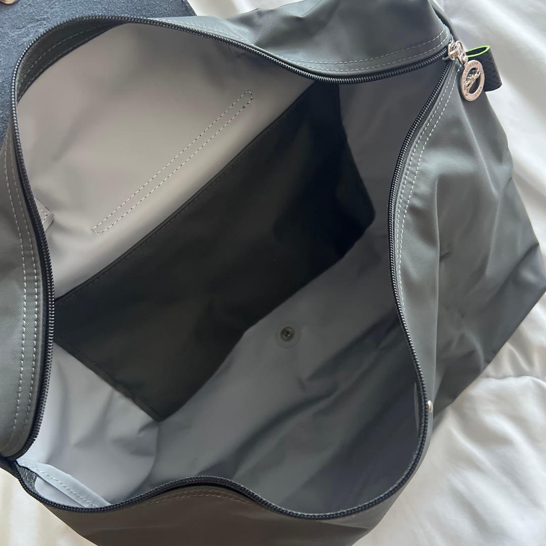 【新品未使用】ロンシャン ブリーフケース グレー ル・プリアージュ クラブ