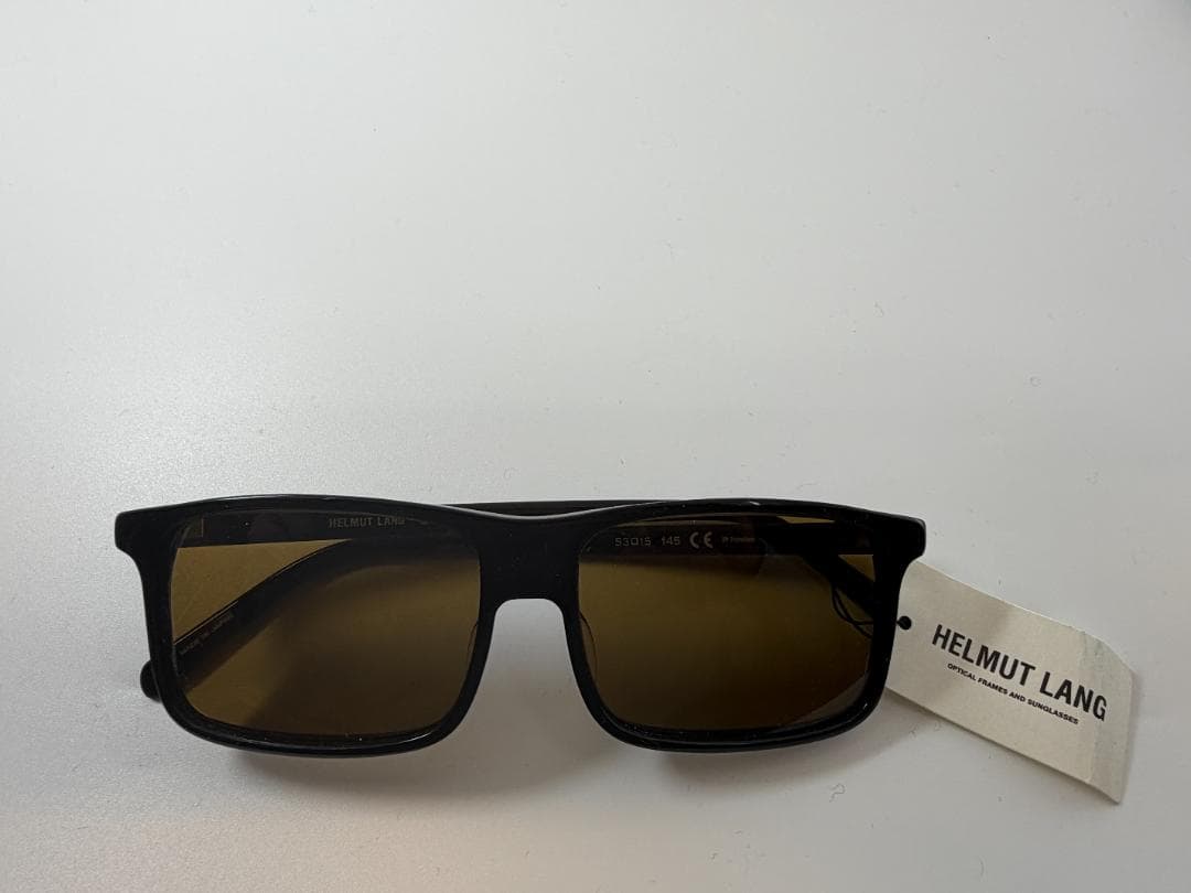 HELMUT LANG ブラック サングラス　未使用超美品
