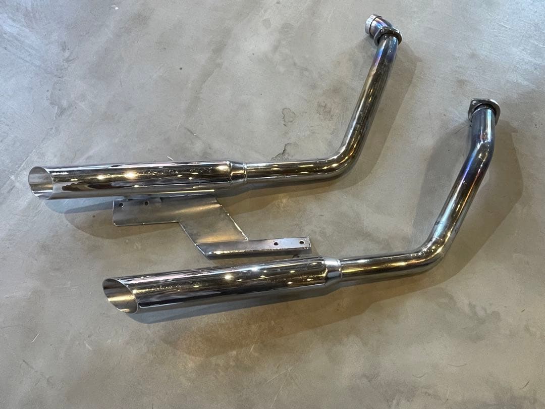 スラッシュカットマフラー　EVO マフラー