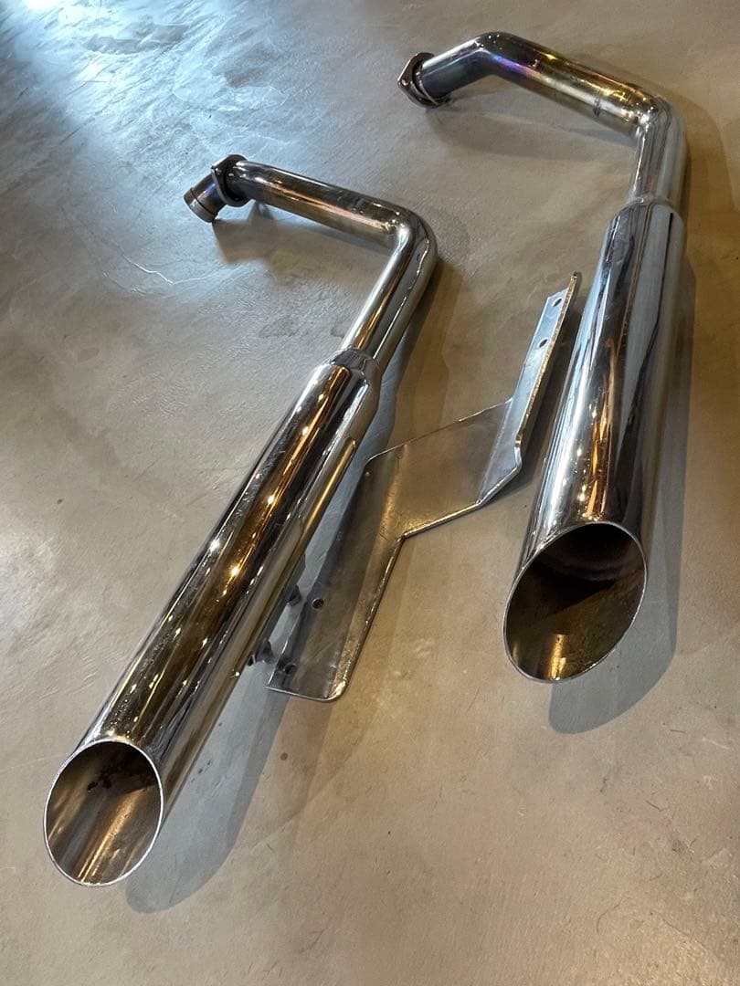 スラッシュカットマフラー　EVO マフラー