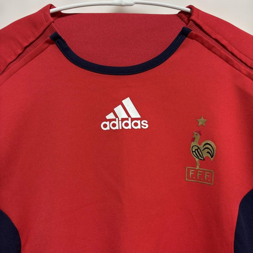adidas フランス代表 2006 長袖 プラクティスシャツ/ドリルトップ M