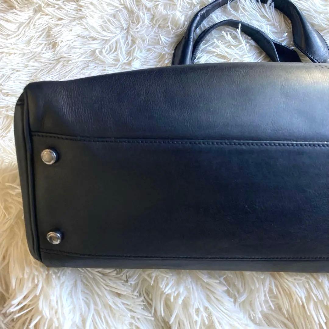 Cartier/カルティエ■マルチェロ レザー トートバッグ ハンドバッグ■黒