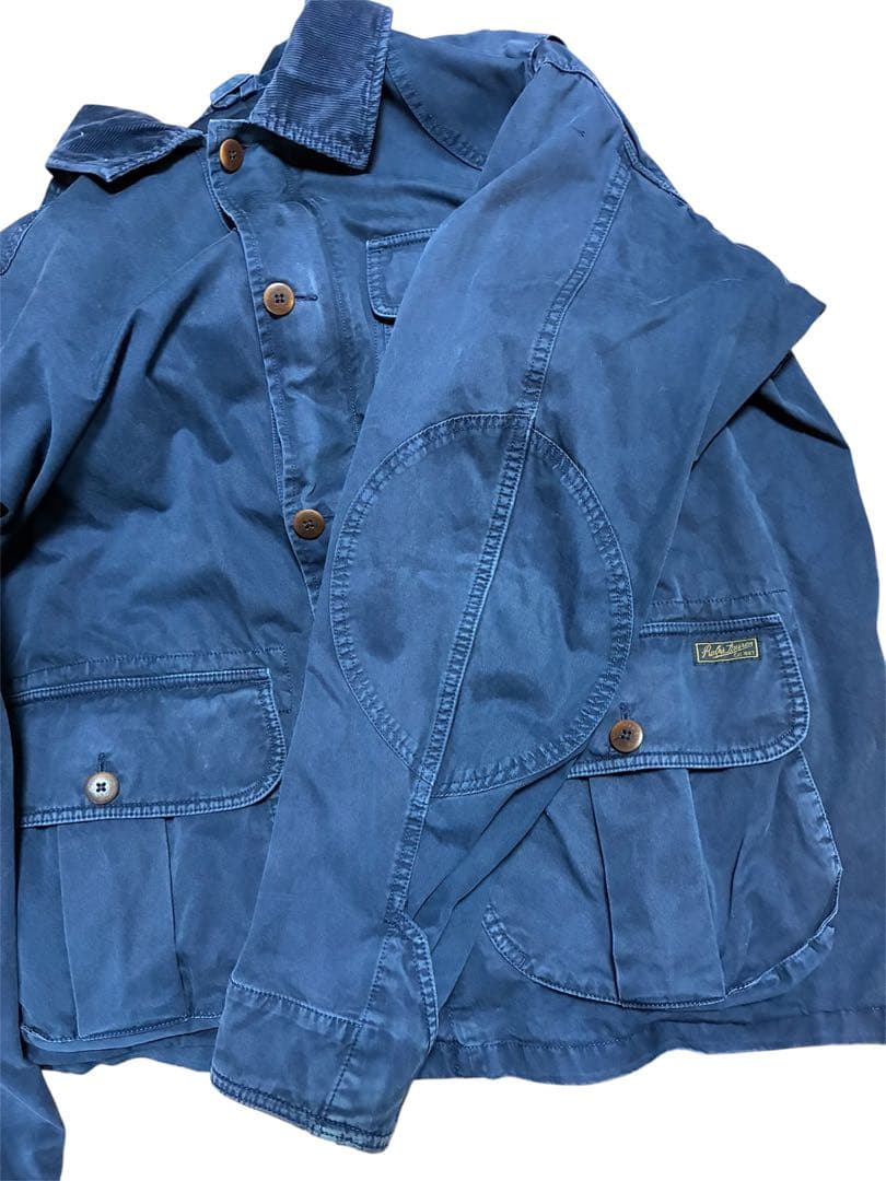 ラルフローレン　ハンティングジャケット　RRL ネイビー