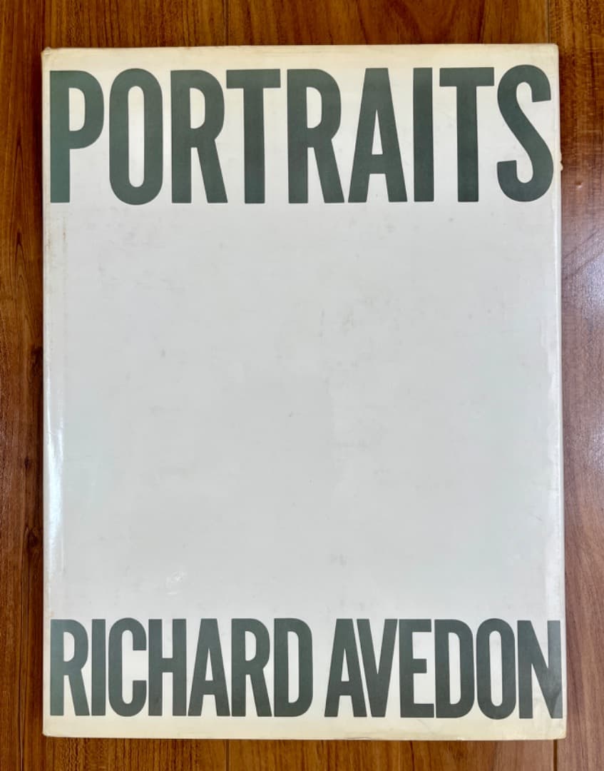 Richard Avedon写真集「Portraits」・ハードカバー