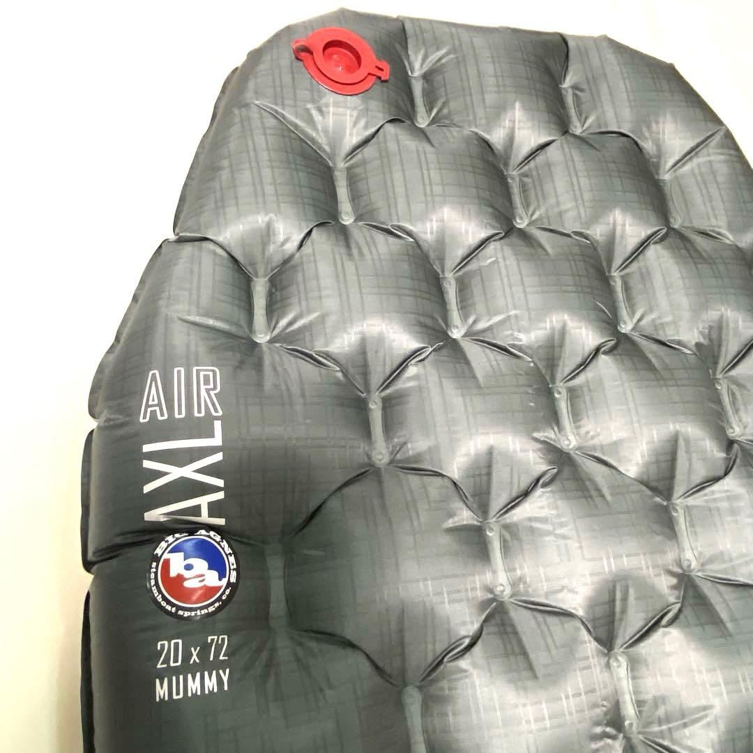 軽量 エアーマット と ポンプ ビックアグネス 登山 縦走 アウトドア 未使用品