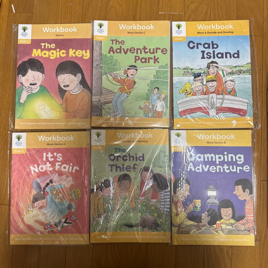 韓国　ort ワークブック　Stage5 Oxford Reading Tree