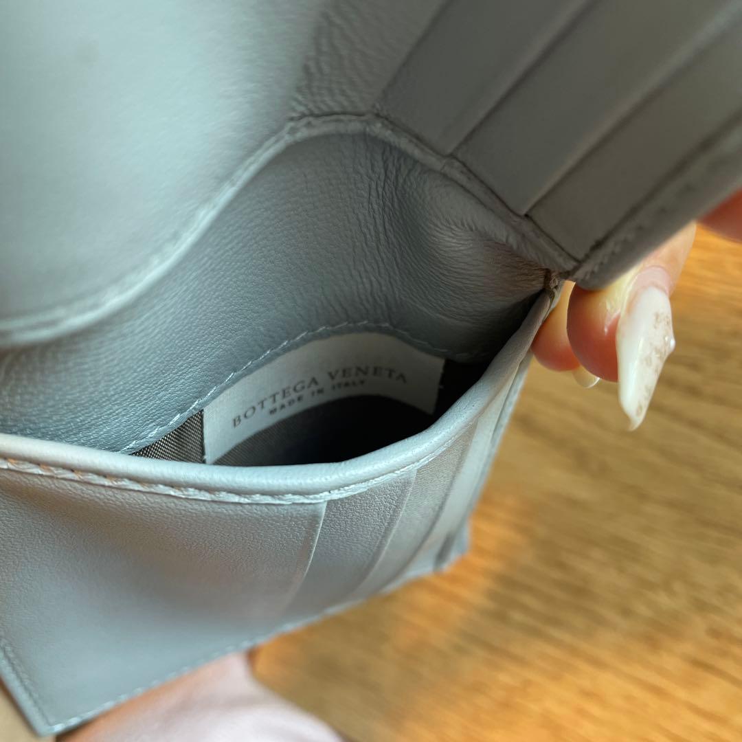 Bottega Veneta 二つ折り財布 グレー