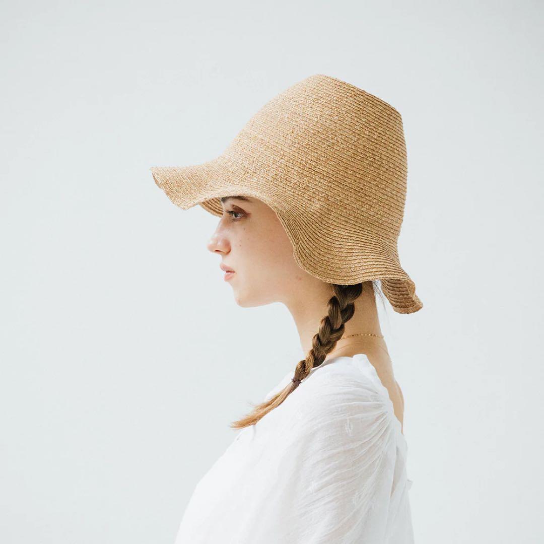 最終値下marihoja Raffia Braid Frill Tuli折畳可能