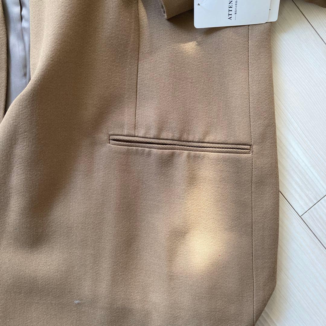 新品・未使用　Spick and Span ウールノーカラージャケット