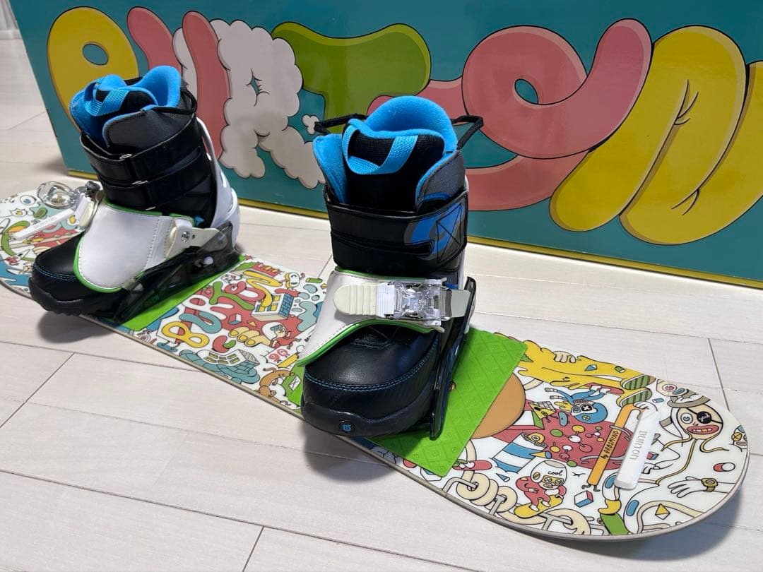 Burton After Schoolバートン キッズ用スノーボード 3点セット