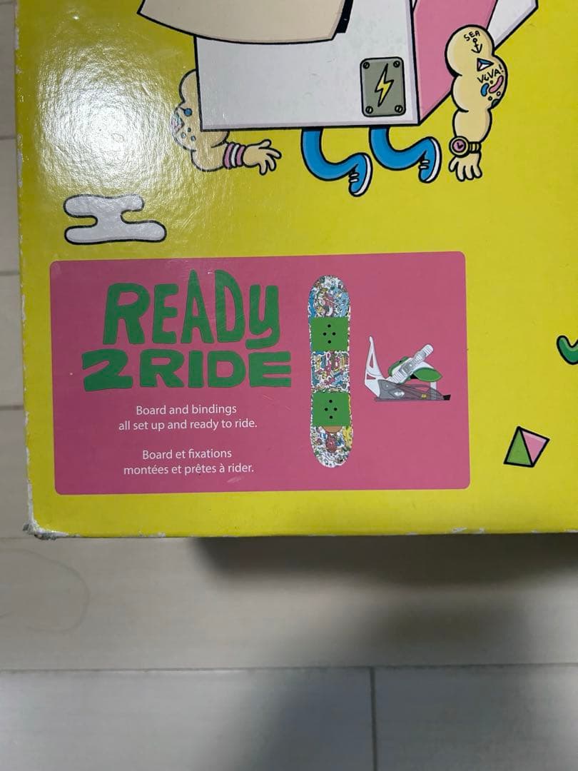 Burton After Schoolバートン キッズ用スノーボード 3点セット