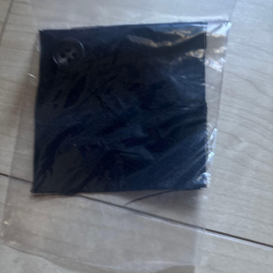 1タックテーパードパンツ　濃紺　XS