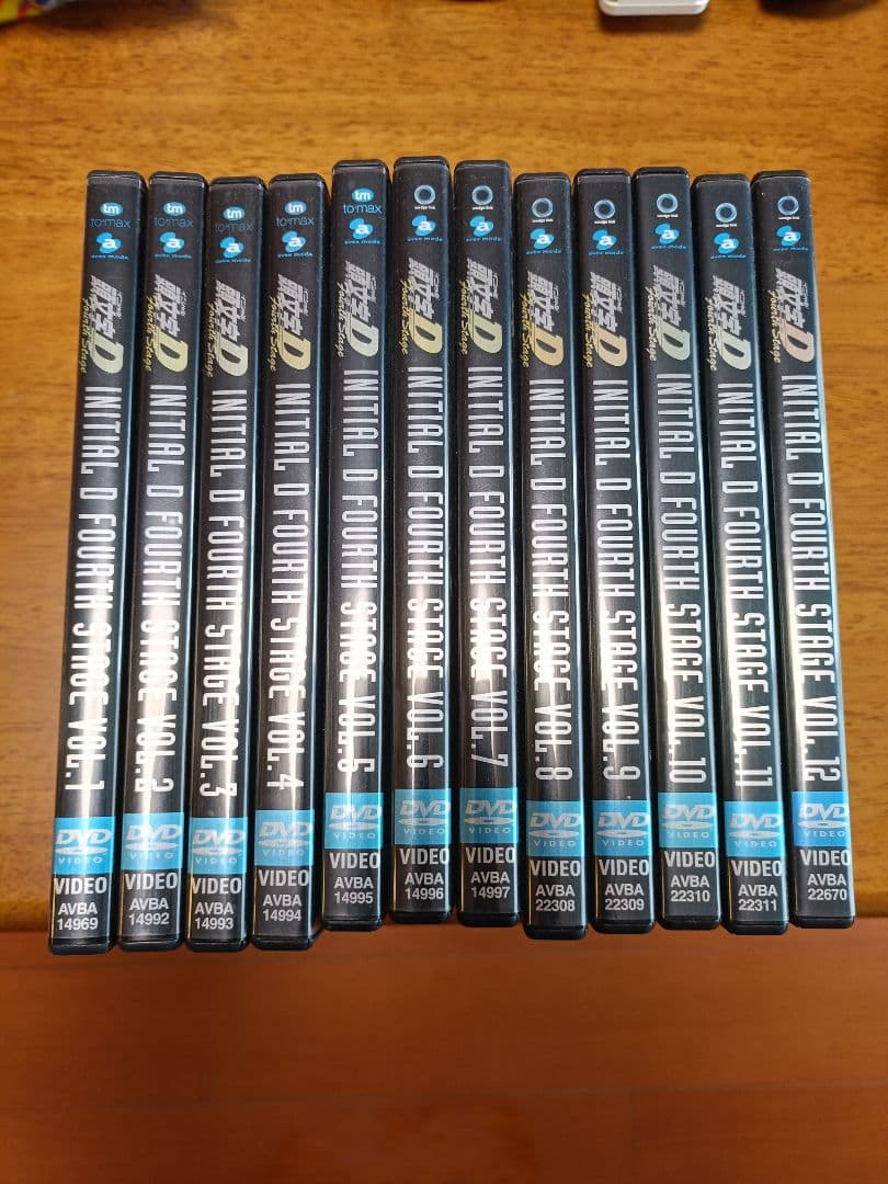 Initial D Fourth Stage DVD 全12巻セット