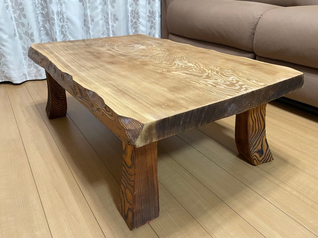 一枚板　無垢材 センターテーブル ローテーブル