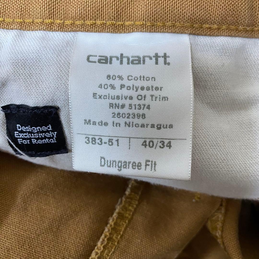 け*る様 Carhartt カーハート ダンガリーフィット ペインターワークパン