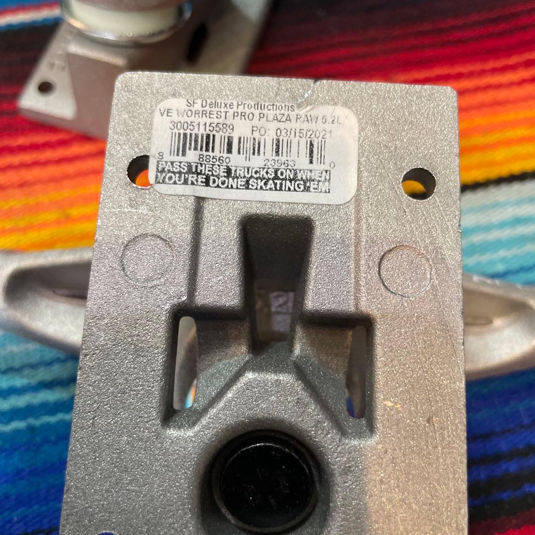 ベンチャーWORST スケートボード トラック グレーシルベンチャー5.2low