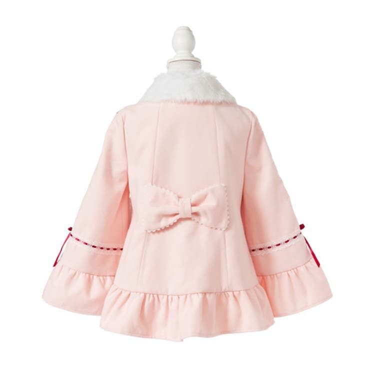 コート プレゼント Aライン ピンク