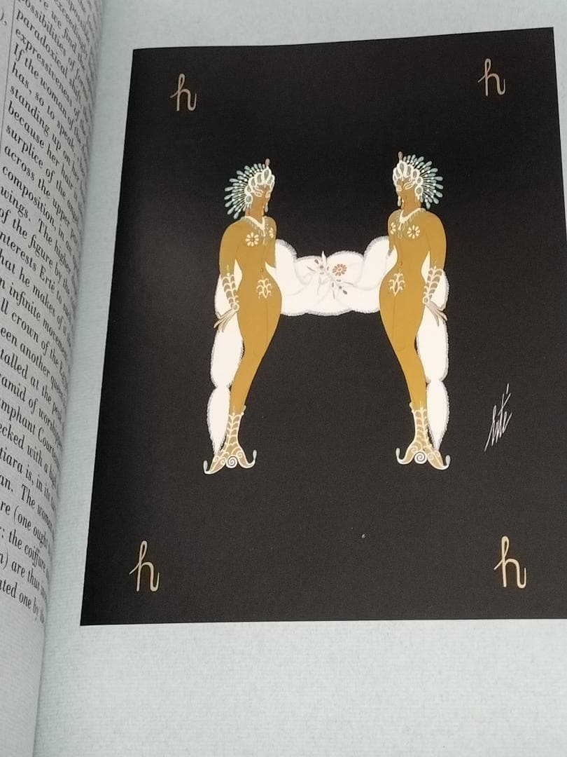 限定版 洋書 ERTE エルテ 画集 作品集 ロマン・ド・ティルトフ