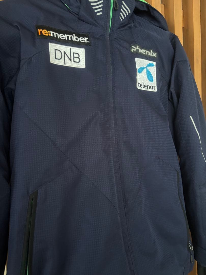 Phenix 子ども用スキーウェア ネイビー/グリーン